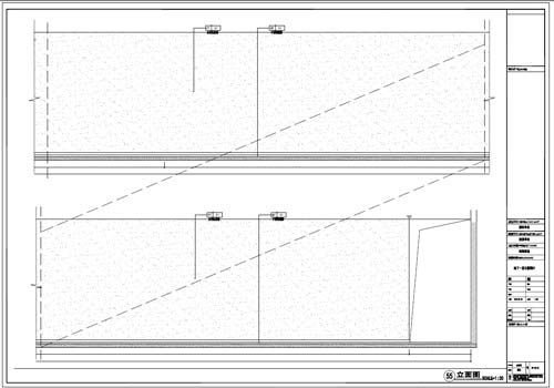 商場深化設(shè)計施工圖負(fù)一層立面圖55