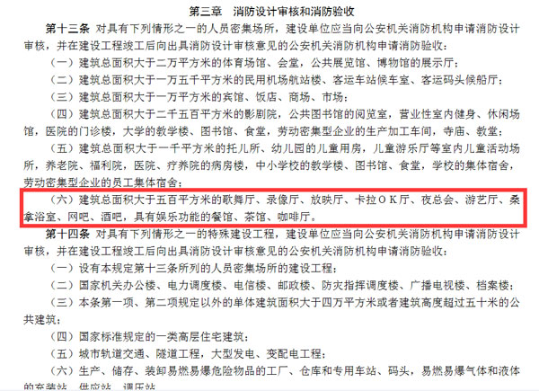 消防設計審核和消防驗收效果圖